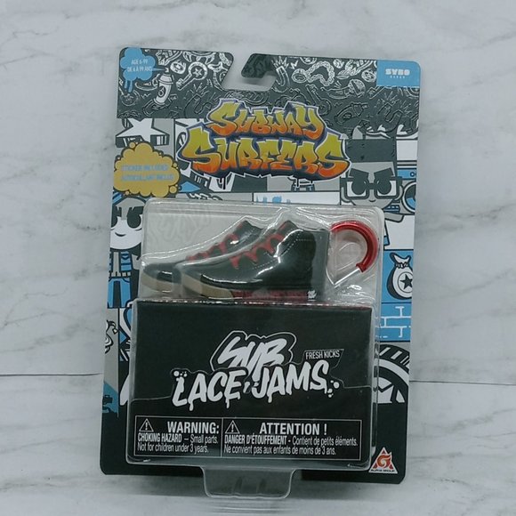 Subway Surfer Fresh Kick Mini Sneakers w/box & Keychain Variety - Picture 3 of 6